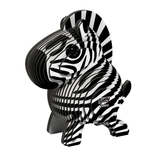 EUGY Zebra 3D kartonová skládačka - 