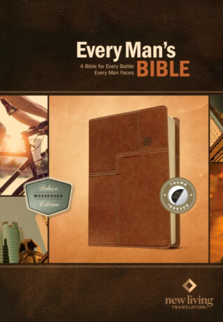 Every Man's Bible NLT, Deluxe Messenger Edition - Stephen Arterburn