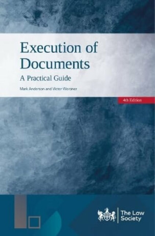 Execution of Documents - Mark Anderson,Victor Woroner