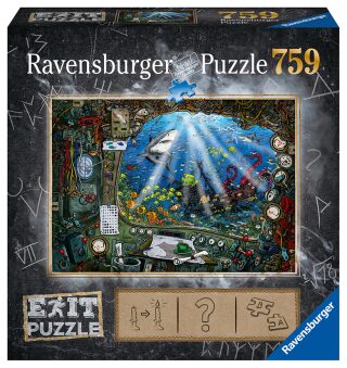 Ravensburger Puzzle Exit Ponorka/759 dílků - neuveden