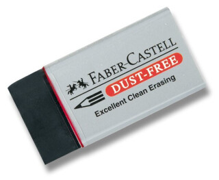 Pryž Faber-Castell dust-free černá - neuveden