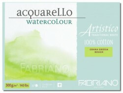 Fabriano Artistico Rough 12,5x18cm 300g blok pro akvarel - 