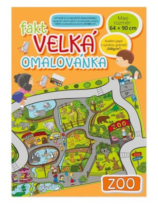 Fakt velká omalovánka - ZOO - neuveden