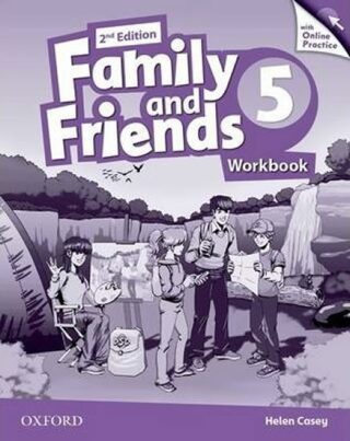 Family and Friends 5 Workbook with Online Skills Practice (2nd) - Helen Casey