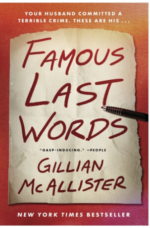Famous Last Words - Gillian McAllisterová