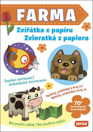 Zvířátka z papíru - Farma - neuveden