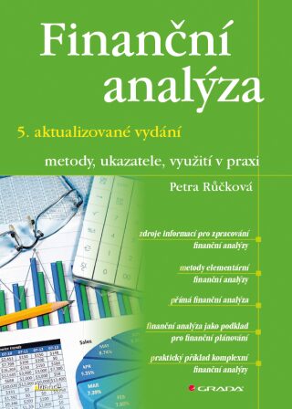 Finanční analýzy - metody, ukazatele, využití v praxi - Petra Růčková