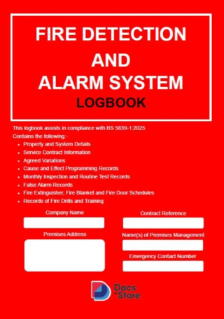 Fire Detection and Alarm System Logbook - Docs-Store