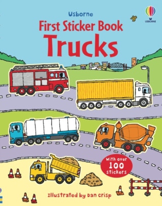 First Sticker Book Trucks - Sam Taplin
