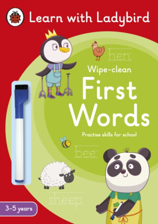 First Words: A Learn with Ladybird Wipe-Clean Activity Book 3-5 years - Ladybird