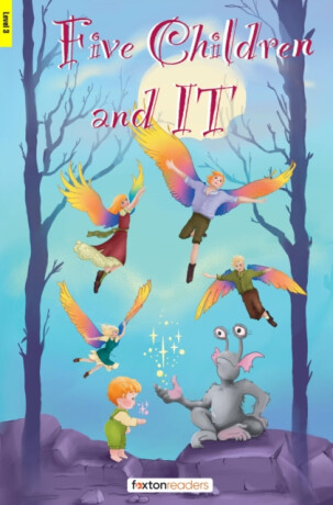 Five Children and It - Foxton Reader Level-3 (900 Headwords B1) with free online AUDIO - Edith Nesbitová,Foxton Books