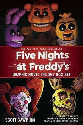 Five Nights at Freddy´s Graphic Novel Trilogy Box Set - Scott Cawthon,Anne West Carly,Andrea Waggener,Elley Cooper,Kelly Parra