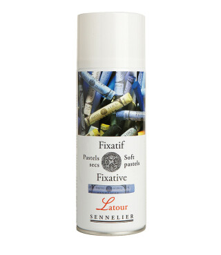 Sennelier fixativ pro suchý pastel Latour sprej 400ml - 