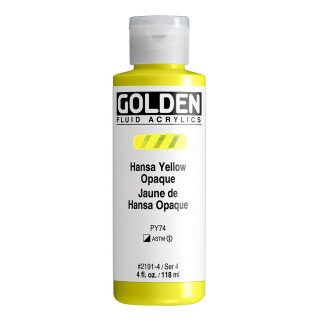 Akryl Golden Fluid 118ml – 2191 Hansa Yellow Opaque - 