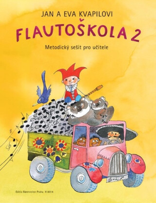 Flautoškola 2 - Eva Kvapilová,Jan Kvapil