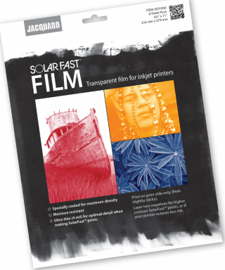 Fólie Jacquard Solarfast pro inkoustové tiskárny – 21,6x27,9cm, 8ks - 