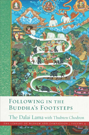 Following in the Buddha's Footsteps - His Holiness the Dalai Lama,Thubten Chodron