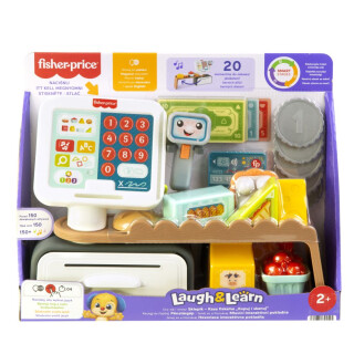 Fisher Price mluvící interaktivní pokladna  CZ/SK/ENG/HU/PL - Fisher Price (JGW98) - 
