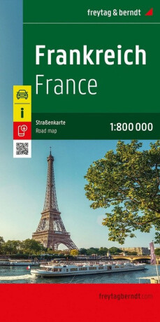 Francie 1:800 000 / automapa - Neznámý
