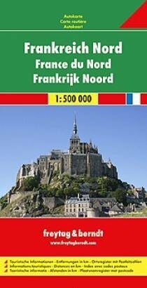 Automapa Francie sever 1:500 000 - neuveden