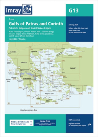 G13 Gulfs of Patras and Corinth - Imray G Series