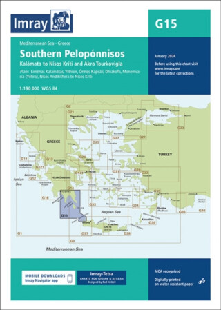 G15 Southern Peloponnisos - Imray G Series