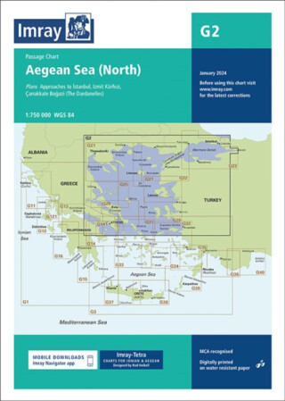 G2 Aegean Sea (North) - Imray G Series