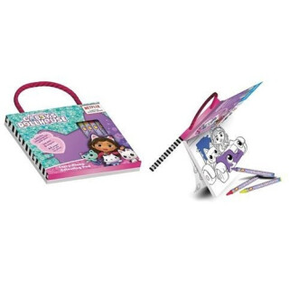 Gabby omalovánky s pastelkami - 