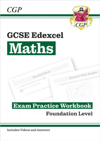 GCSE Maths Edexcel Exam Practice Workbook: Foundation - includes Video Solutions and Answers - CGP Books