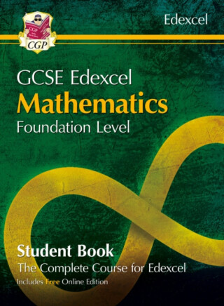 New GCSE Maths Edexcel Student Book - Foundation (with fully worked answers and Online Edition) - CGP Books