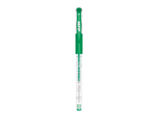 Gelové pero kus - green, zelená - 