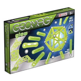 Geomag Glow 64 dílků (poškozené) - neuveden