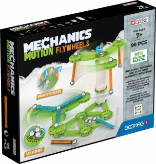 Geomag Mechanics Motion Flywheels 96 dílků (Defekt) - neuveden