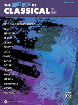 GIANT BOOK OF CLASSICAL SHEET MUSIC - 