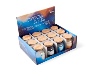 Gifty - Svíčka Znamení zvěrokruhu - Display 12ks 83g/18h - 