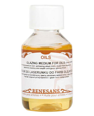 Glazing medium pro olejové barvy 100ml - 