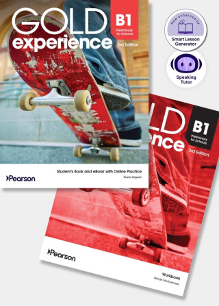 Gold Experience 3rd Edition B1 Preliminary for Schools Student´s Book and Workbook with On - 