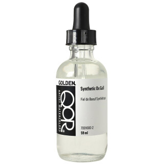Golden QoR Synthetic Ox Gall 59 ml - syntetická volská žluč, médium pro akvarelové barvy - 