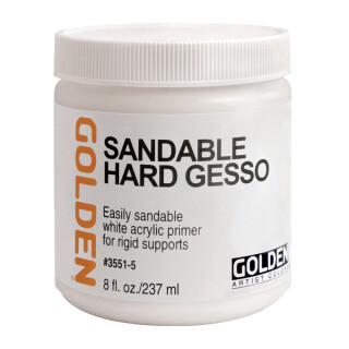 Golden Sandable Hard Gesso - brousitelný šeps, 237 ml - 
