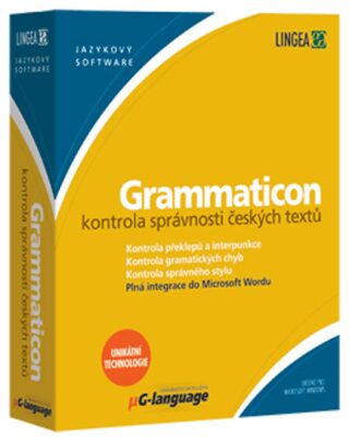 Grammaticon - Kontrola správných českých textů - DVD - neuveden