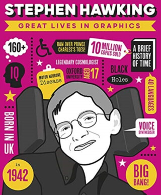 Great Lives in Graphics: Stephen Hawking - Button Books