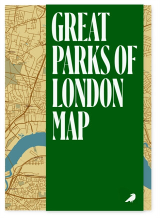 Great Parks of London Map - Paul Wood