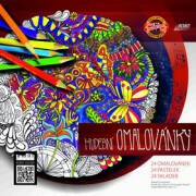 Hudební omalovánky + 24 pastelek Koh-i-noor - 