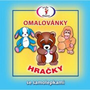Hračky - Omalovánky se samolepkami A5 - neuveden
