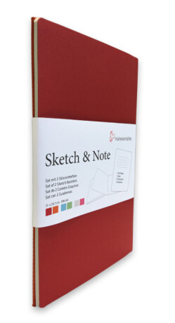 Hahnemühle Sketch&Note A5 červený + oranžový - 