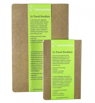 Hahnemühle Travel Booklet 9x14cm double pack - 