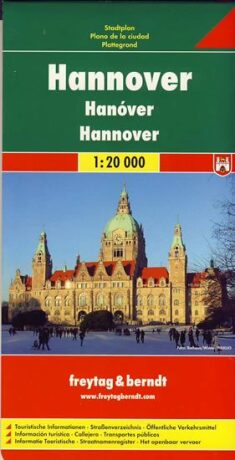PL 137 Hannover 1:20 000 / plán města (Defekt) - neuveden