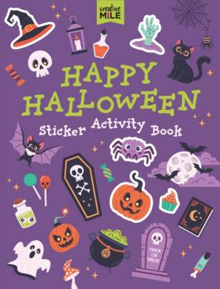 Happy Halloween Sticker Activity Book - Creative Mile