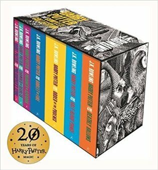 Harry Potter Boxed Set: The Complete Collection Adult Paperback - Andrew Davidson,Joanne K. Rowlingová