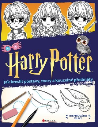 Harry Potter: Jak kreslit postavy, tvory a kouzelné předměty - Isa Gouache